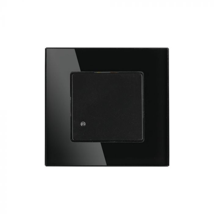 LED mikroviļņu kustības sensors, iebūvējams, melns, IP20, Max.1200W/300W LED, V-TAC
