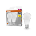 E27 8.5W(806Lm) LEDVANCE LED-pirn, komplekt 2tk, IP20, neutraalne valge 4000K