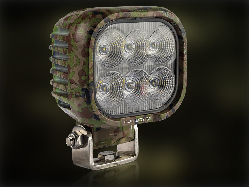 BULLBOY 60W(4500Lm) 9-32V LED work light, IP68, cold white light 5000K