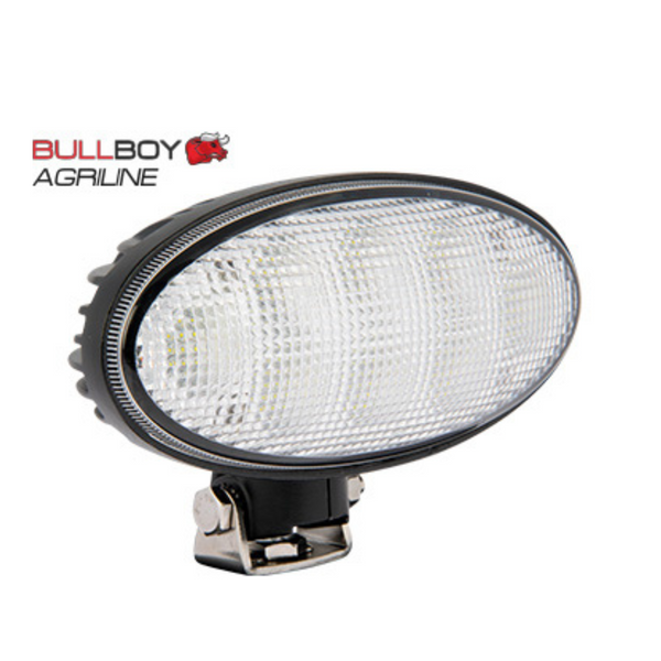 BULLBOY AGRILINE 40W(3200Lm) LED CREE lukturis, IP67, melns, 176/86/80 mm