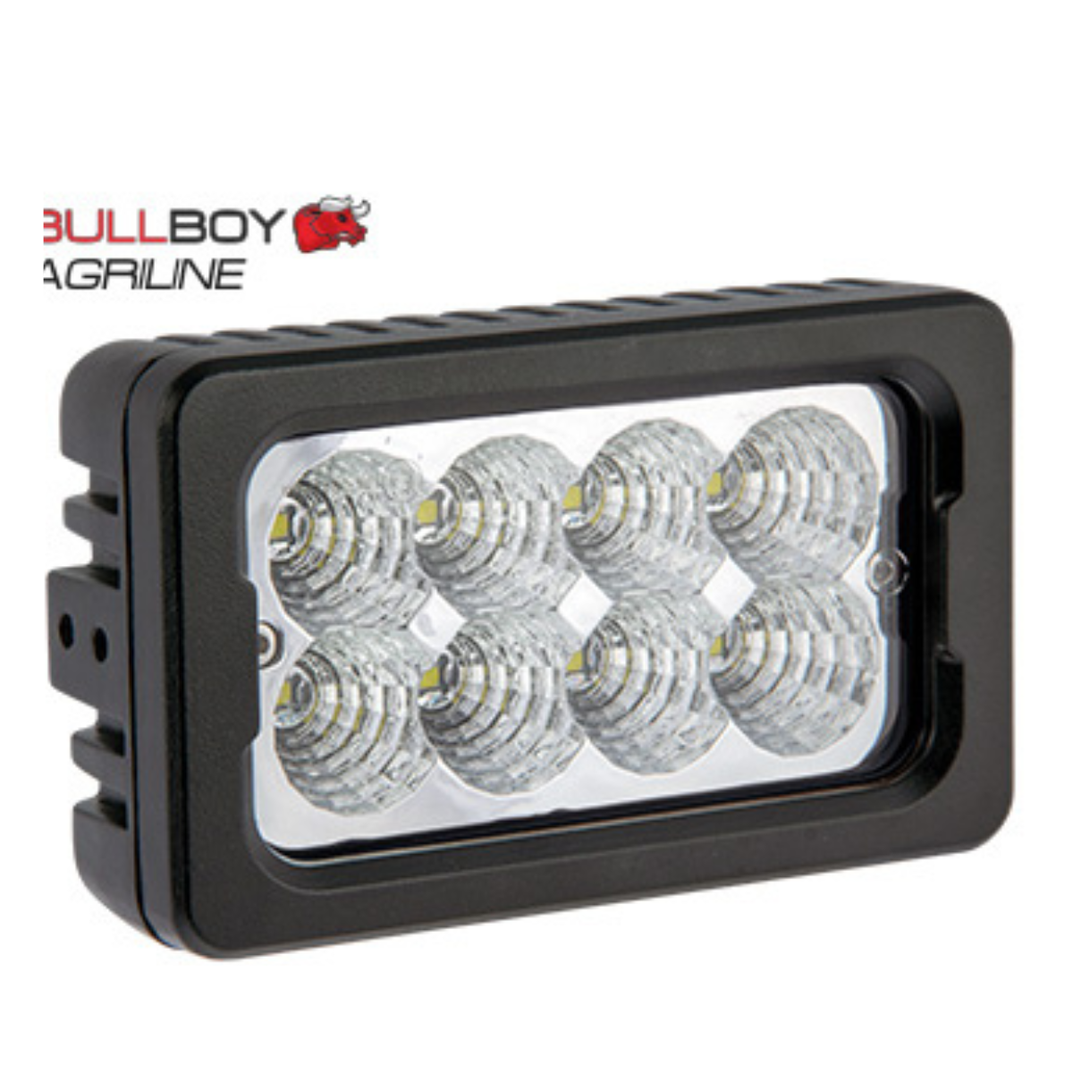 BULLPRO 80W(6800Lm) 9-32V LED CREE lamp, IP68, black, cool white 6000K, 155/90/94 mm