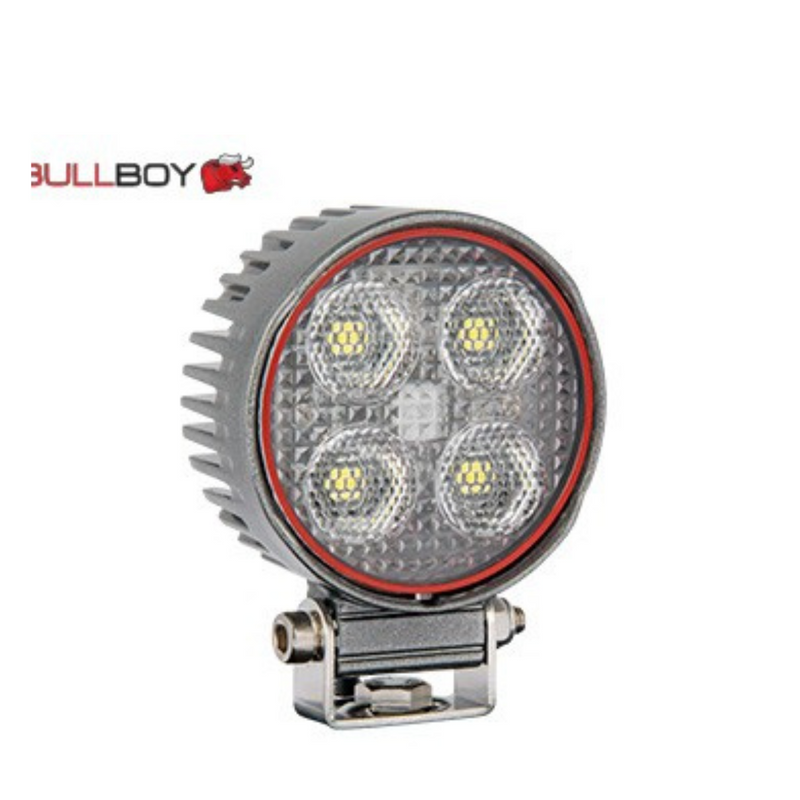 BULLBOY 24W(3600Lm) LED töövalgusti, R10, IP67/69, jaheda valge valgus 5700K, Ø75.4x41mm