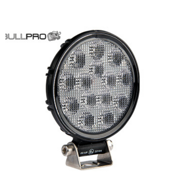 Светодиодная рабочая лампа BULLPRO 21W(1350Lm), R23/R10, ADR, IP68, холодный белый свет 5700K, Ø122/45 мм