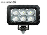 BULLPRO 60W(5000Lm) LED töövalgusti, ADR, EMC CISPR 25 klass 5, IP68, jaheda valge valgus 5000K, 126/102/70 mm