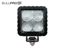 80W(5500Lm) LED CREE darba lukturis, IP68, ADR, EMC CISPR 25 Class 5, auksti balta gaisma 6000K, 103/103/70 mm