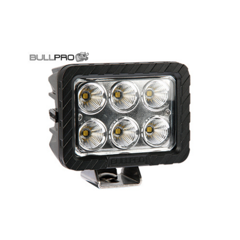 120W(7000Lm) LED CREE darba lukturis, IP68, ADR, EMC CISPR 25 Class 5, auksti balta gaisma 5000K, 135/103/70 mm