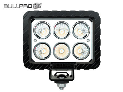 120W(7000Lm) LED CREE darba lukturis, IP68, ADR, EMC CISPR 25 Class 5, auksti balta gaisma 5000K, 135(138.7)/103(126.5)/70 mm