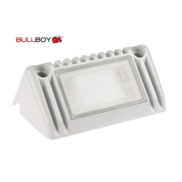 BULLBOY 9W(770Lm) LED lukturis, IP67, ECE R10, balts, auksti balta gaisma 5000K, 129/68/50 mm