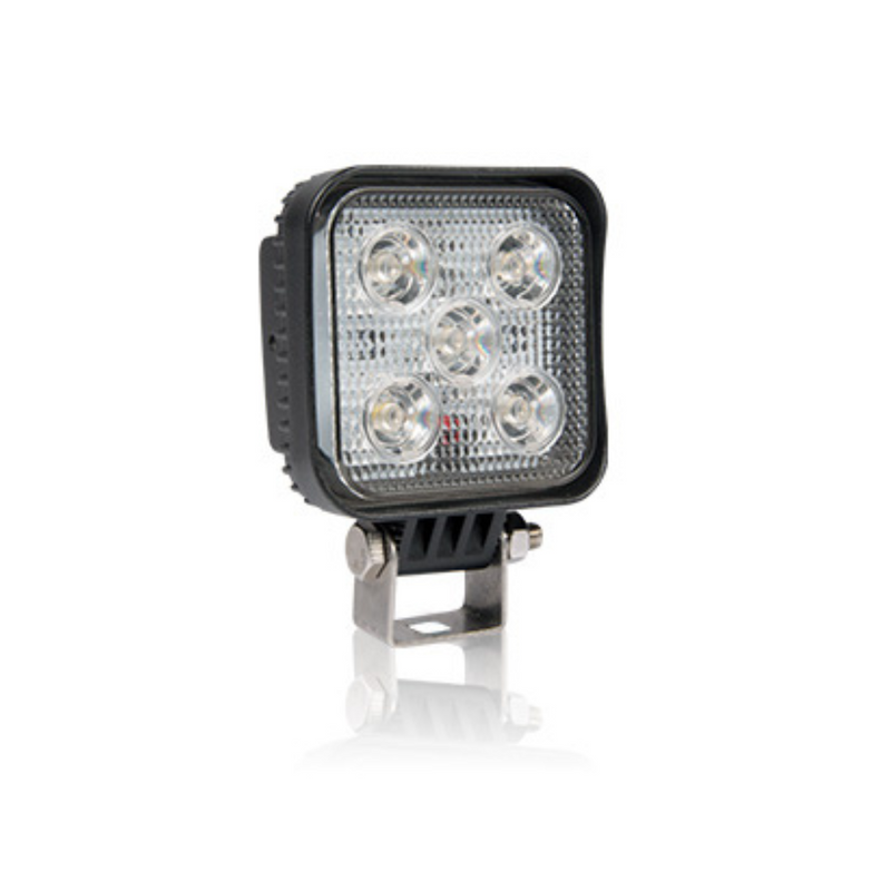 15W(800Lm) 10-30V LED darba lukturis, IP67, R10, auksti balta gaisma 6000K