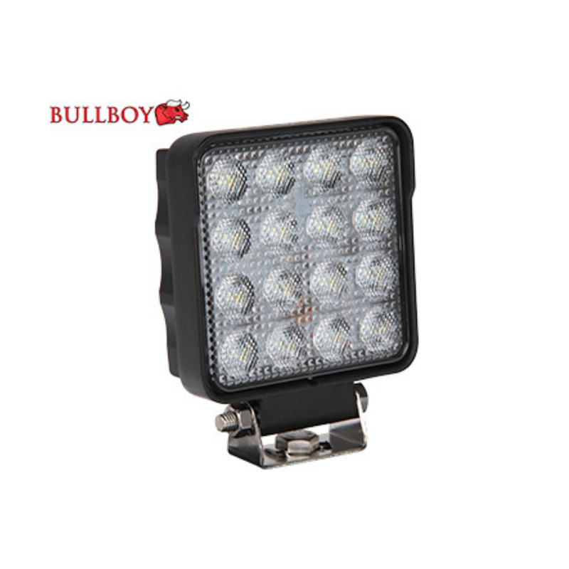 BULLBOY 24W (3040Lm) LED work/reverse light, R23, R10, IP67/IP68, cold white light 6000K, 108/737/48 mm