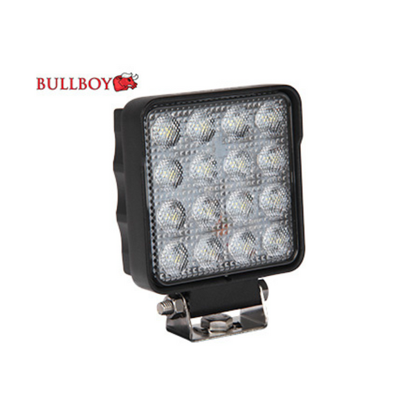 BULLBOY 24W (3040Lm) LED work/reverse light, R23, R10, IP67/IP68, cold white light 6000K, 108/737/48 mm
