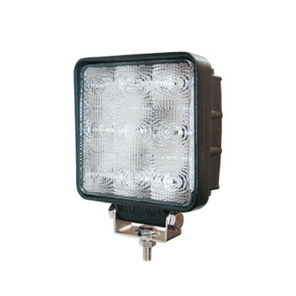 SAE 27W(1450Lm) 9-110V LED Domestic lukturis, CE, RFI/EMC, IP68, melns