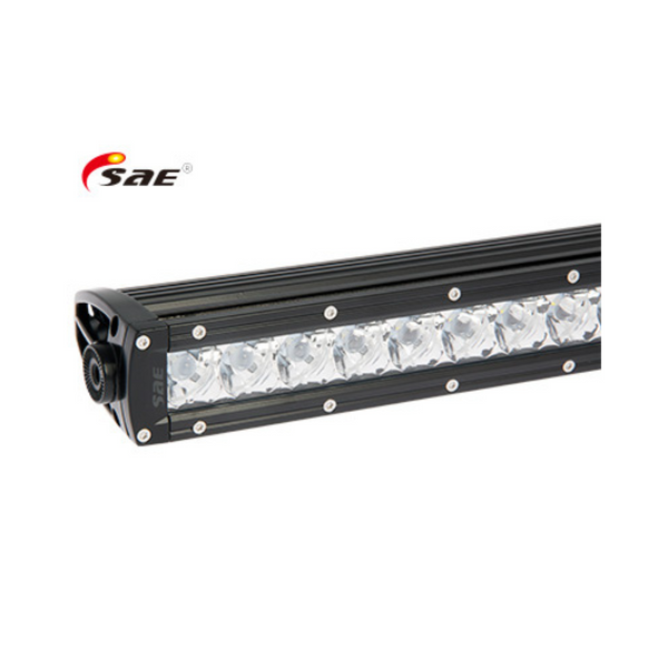 SAE 50W(4980Lm) LED work light panel, CE, RFI/EMC, IP68, cold white light 6000K, 294/48.5/86 mm