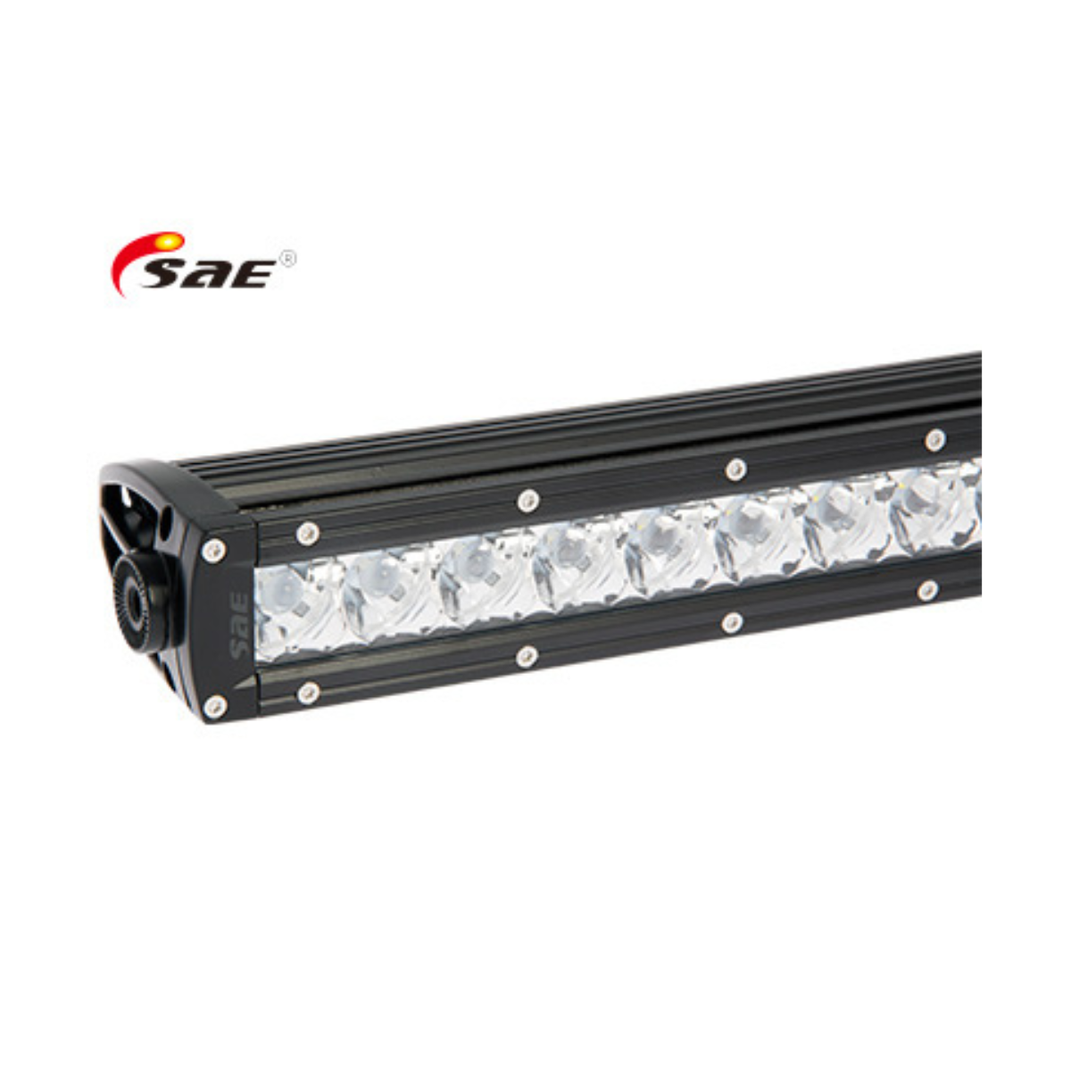 SAE 250W(24900Lm) LED arbetslampa panel, CE, RFI/EMC, IP68, kallvitt ljus 6000K, 1250/41/85 mm