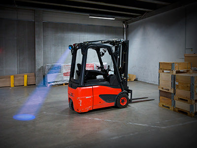 6W 9-110V LED CREE рабочая лампа/предупредительный свет синий, CE, RFI/EMC, IP68, линза Lexan PC, 122/75/75 мм