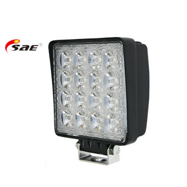 48W(2960Lm) LED Domestic work light, R10, RFI/EMC, IP68, cold white light 6000K, 27/127/55 mm