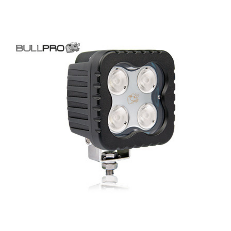 Рабочая лампа 80W(5400Lm) LED CREE, одобрена EMC, IP67, холодный белый свет 5700K, 110/110(132)/84 мм