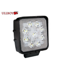 27W(1700Lm) LED darba lukturis, EMC, R10, IP68, auksti balta gaisma 6000K, 110/110/54 mm