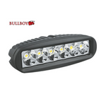 18W(1260Lm) 9-32V LED CREE рабочая лампа, черный, IP67, R10, холодный белый свет 5700K, 160/68.5/51 мм