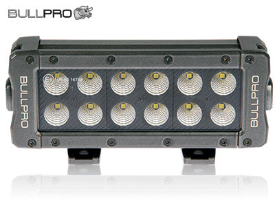 BULLPRO 60W(7200Lm) LED Premium klases darba lukturis, 12V 3.96A, IP67 - IP69K, R10, CE, RoHS, 205/90/60 mm