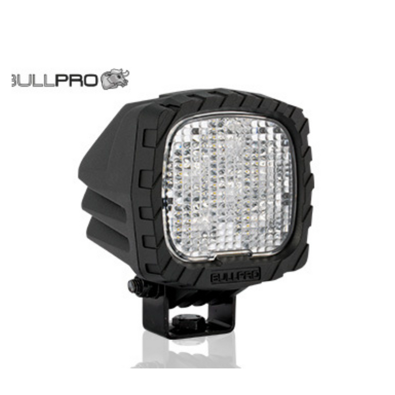 60W(5400Lm) 9-60V LED CREE darba lukturis, EMC-approved: CISPR25, IP68/69, auksti balta gaisma 5000K, 105/105/91 mm