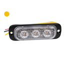 AXIXTECH 12-24V 3WLED hjälplampa, 0.48A @12VDC, skruvavstånd: 77mm, IPX8, ECE R65, SAE J595 Class1, CA13 klass B