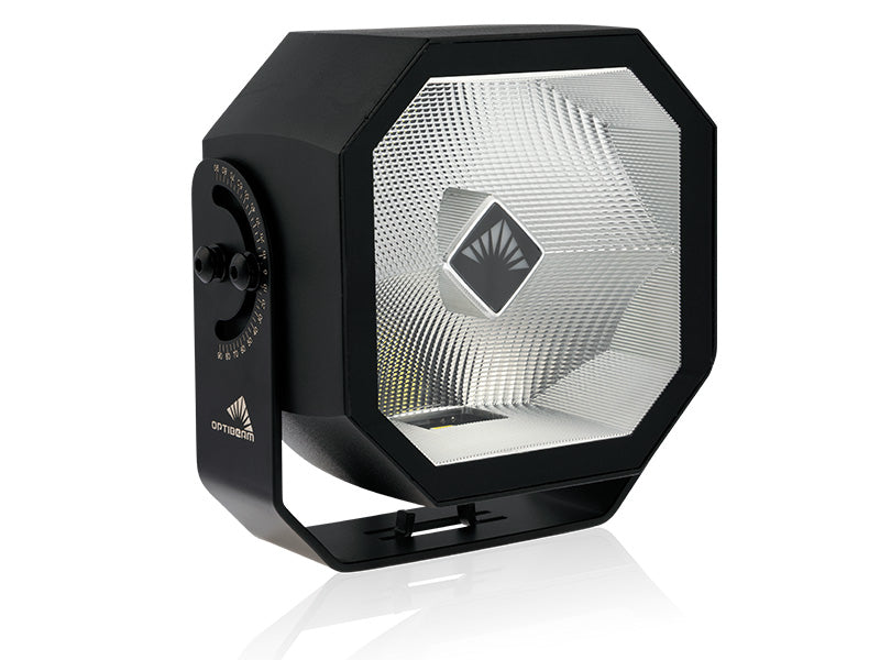 OPTIBEAM Octax – LED tagurdustuli 3-värvilise ääretulega, 5500 lm, 9–36 V, IP68, DT, 5500 K