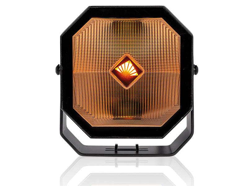 OPTIBEAM pöördlamp, 9-36V 5500Lm, IP68, jahe valge valgus 5500K