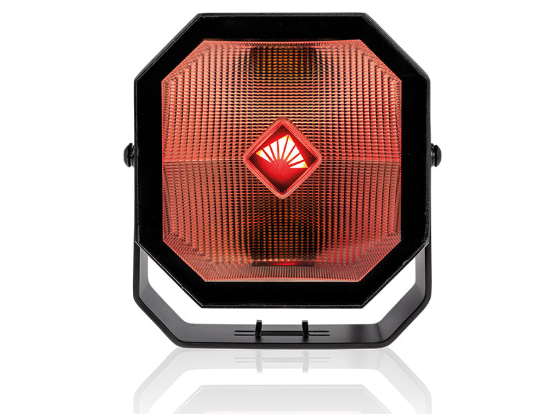 OPTIBEAM pöördlamp, 9-36V 5500Lm, IP68, jahe valge valgus 5500K