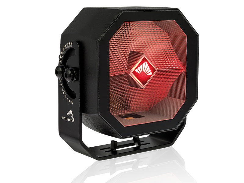 OPTIBEAM pöördlamp, 9-36V 5500Lm, IP68, külmvalge 5000K