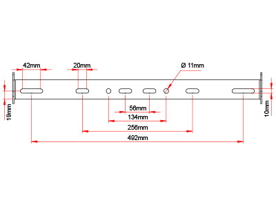 X-vision DOMIBAR 1605-NS3717 U-mount