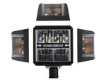BULLBOY AGRILINE 12/24V 24/48W(1800Lm-3600Lm) LED auxiliary lamp, 12/24V, IP68, R112/R6/R7/R10, 215.00 x 150.00 x 85.00mm, cool white light 5700K