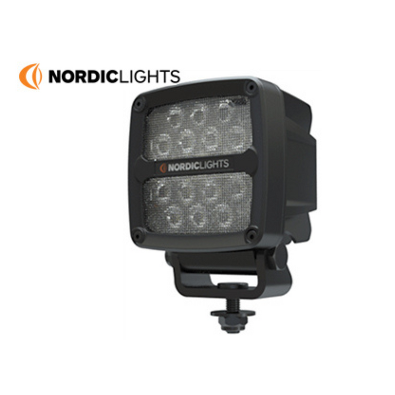 50W(4400Lm) 12-24V LED darba lukturis, ADR approved, CISPR25 class 5, IP68, auksti balta gaisma 5000K