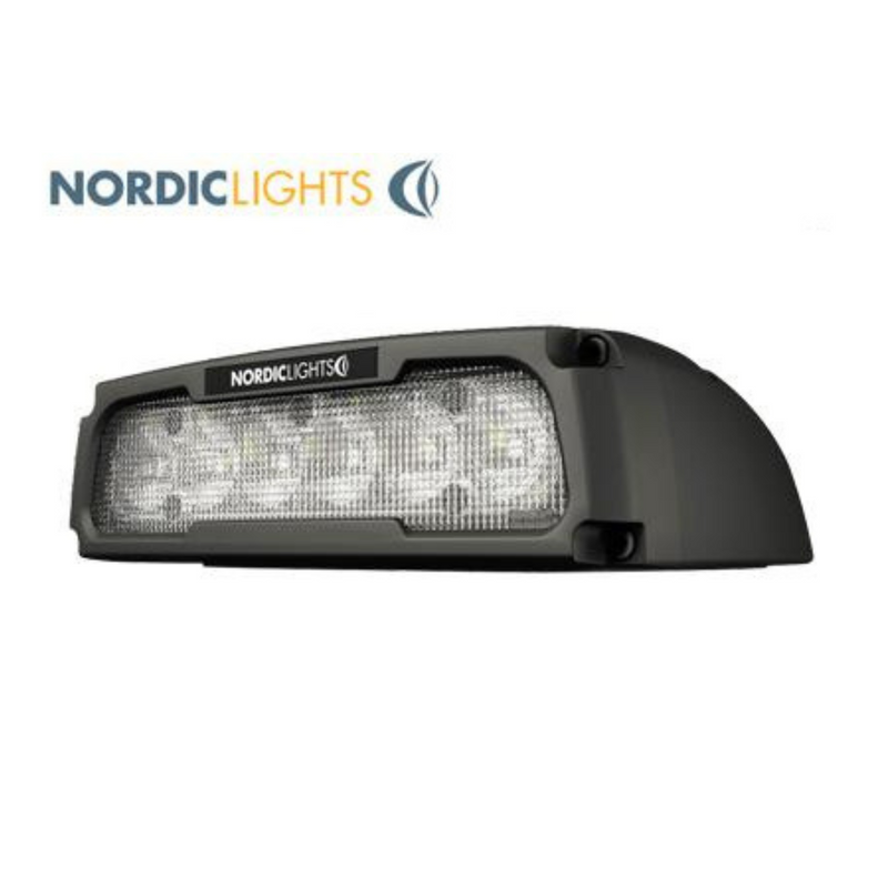 NORDIC PICTOR LED N7301 9-32V 32W(3200Lm), IP68, black, cool white 5700K, 118/156/48 mm
