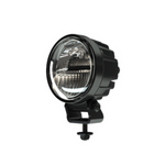 NORDIC 28W(1950Lm) LED lamp, 12V - 2.4A / 24V - 1.2A, IP68, IP6K9K, EMC CISPR 25 Class 5, black, cold white light 5000K