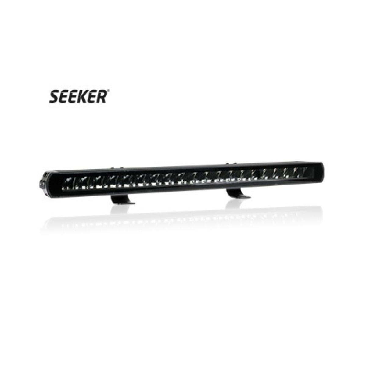9-36V 4800Lm LED lineaarne lisalamp, SEEKER® Ultima 20 Curved. 20 x Philips Zes 5000K LED kiip, IP68, 1,4kg, Ref. 45, täisvõimsus 4800lm / R112 4500lm, IP68, 559/42,5/80 mm, külmvalge valgus 5000K.