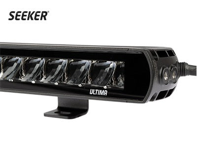 9-36V 4800Lm LED lineaarne lisalamp, SEEKER® Ultima 20 Curved. 20 x Philips Zes 5000K LED kiip, IP68, 1,4kg, Ref. 45, täisvõimsus 4800lm / R112 4500lm, IP68, 559/42,5/80 mm, külmvalge valgus 5000K.