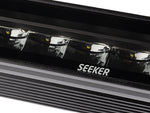 9-36V 4800Lm LED lineaarne lisalamp, SEEKER® Ultima 20 Curved. 20 x Philips Zes 5000K LED kiip, IP68, 1,4kg, Ref. 45, täisvõimsus 4800lm / R112 4500lm, IP68, 559/42,5/80 mm, külmvalge valgus 5000K.