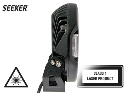Светодиодная рабочая лампа SEEKER 10-32V(12000-6500Lm), 2xSLD лазер, 6.97A @ 13.7V, R112, R7, R10, кабель 220cm, 3-nap DT-plug, 6000K, 226/229/82mm