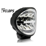SEEKER Cyclops 9-36V LED darba lukturis, 6700/3700lm, 5500K,1lux @ 393m, power consumption: 2.9A @ 13.7V, R112, R7, R10, 200cm cable with 3-pin DT-plug,  ø186x132mm