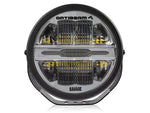 1605-NS2075 OPTIBEAM SAVAGE 9 LED Light, 9–36V, 7200 lm, ⌀ 229 x 89 mm, IP68, R112, R10, R7, 3-year warranty, cool white light 5000K
