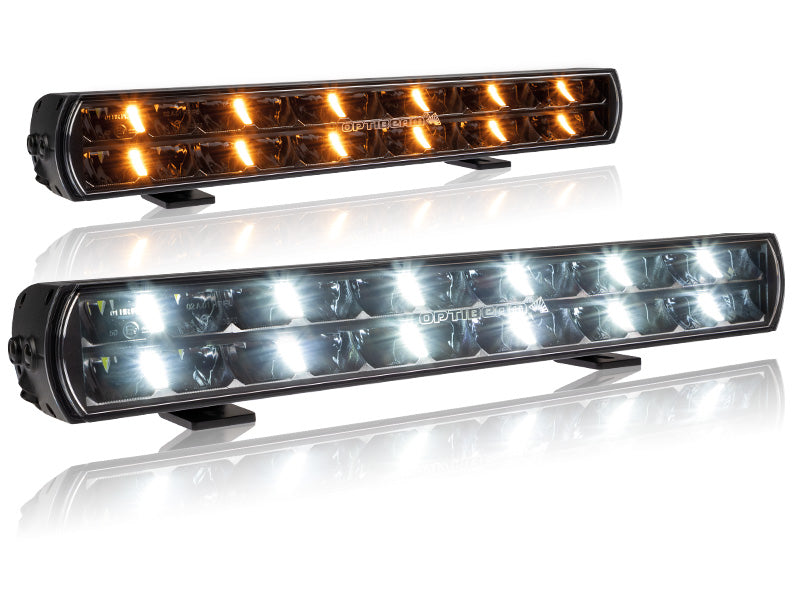 9-36V (25000Lm) OPTIBEAM Super Captain Dual 600 linjär arbetsbelysning, IP68, R112, R10, kallvitt ljus 5000K, 525/68/80 mm