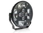 9-36V 11400Lm OPTIBEAM NIN9 8  LED lukturis, IP67,R148/149, R10, 4-pin DT, ø 220,00 x 83,00mm, garantija 3 gadi, auksti balta gaisma 5500K