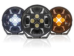 9-36V 11400Lm OPTIBEAM NIN9 8  LED lukturis, IP67,R148/149, R10, 4-pin DT, ø 220,00 x 83,00mm, garantija 3 gadi, auksti balta gaisma 5500K