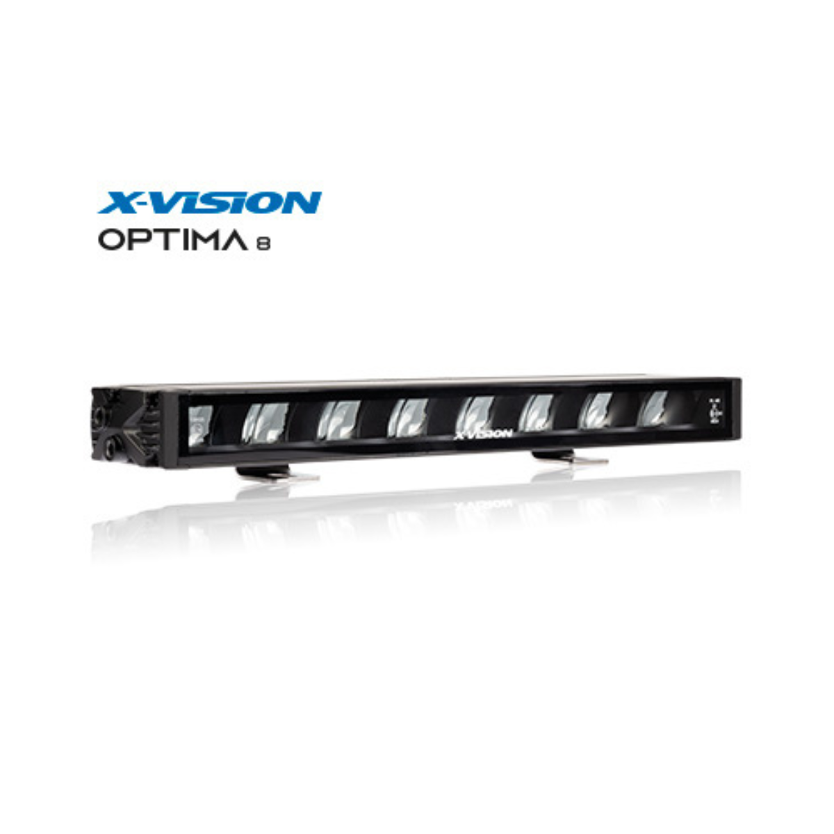 8x OSRAM LED 9-32V 5500Lm lineaarne töövalgusti, 1 luksi @ 347m, energiatarve 12V 5.05A@13.7V / 24V 2.6A, IP69K, Ref. 40, R112, R10, 220cm 2-pin DT-pistik, jaheda valge valgus 5000K, 404/38,5/79,2 mm.