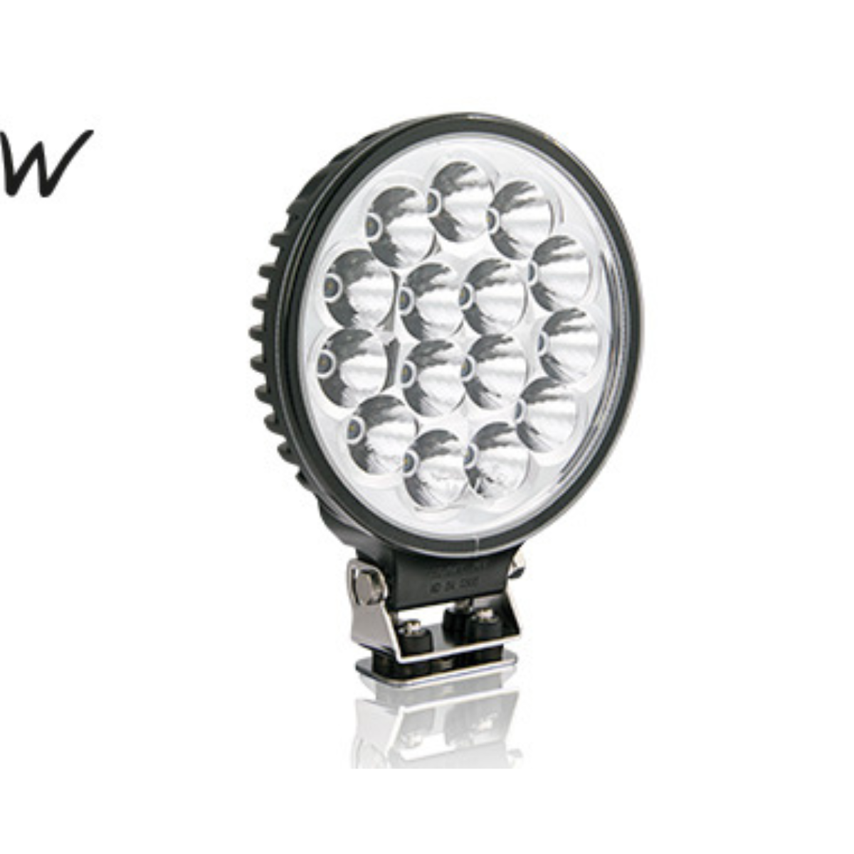 W-LIGHT 45W(4050Lm) 10-30V LED papildlukturis, IP67/69, R112, R10, CE, RoHS, auksti balta gaisma 6000K, ⌀ 178 x 70 mm