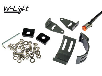 W-LIGHT THUNDERBOLT, 100W(9423Lm) 11-32V LED tālās gaismas lukturis, 7,4A @ 12V, auksti balta gaisma 6000K