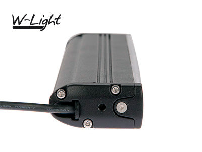 18X15W(7560Lm) LED-arbetslampa, 10-32V, 5,3A @ 13,7V, 5000K kallvitt ljus, 528/32,5/70 mm