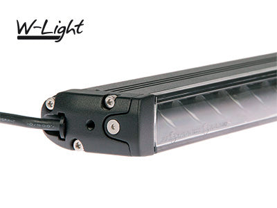 18X15W(7560Lm) LED-arbetslampa, 10-32V, 5,3A @ 13,7V, 5000K kallvitt ljus, 528/32,5/70 mm
