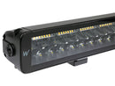 120W(5551Lm) 10-30V LED high beam with yellow warning light, IP67, R65, R7, 561/67/70 mm, cold white light 5700K